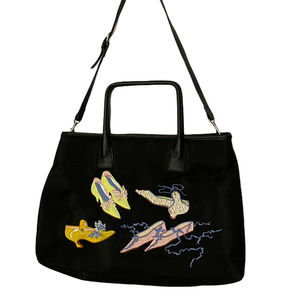 Sydney Love Purse Tote Embroidered Pointed Shoes